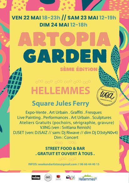Artopia Garden - Du 22 au 24/5