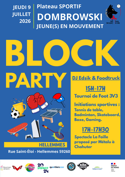 Block party - Heure d'été - Nos quatiers d'été - 9/7
