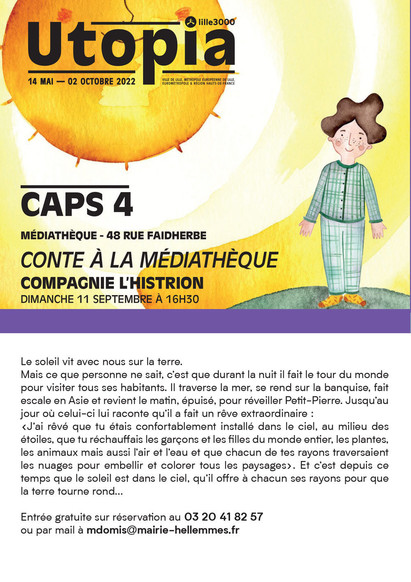 Caps 4 - Conte à la médiathèque - Utopia - Lille3000
