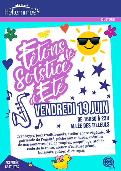 Fêtons le solstice d'été - 19/6