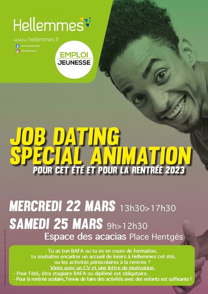 Job Dating Animation - Les 22 et 25/3