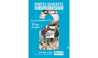 Portes ouvertes des ateliers d'artistes - Les 3,4 et 5/10