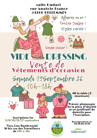 Vide-dressing - 19/9